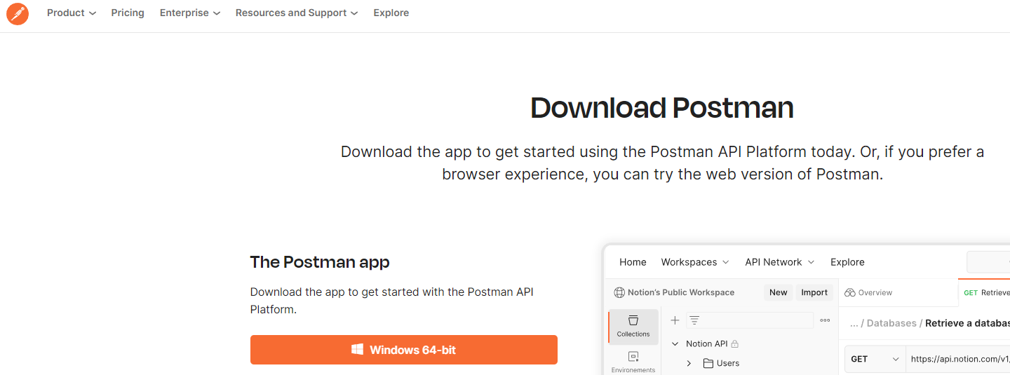 Postman Download